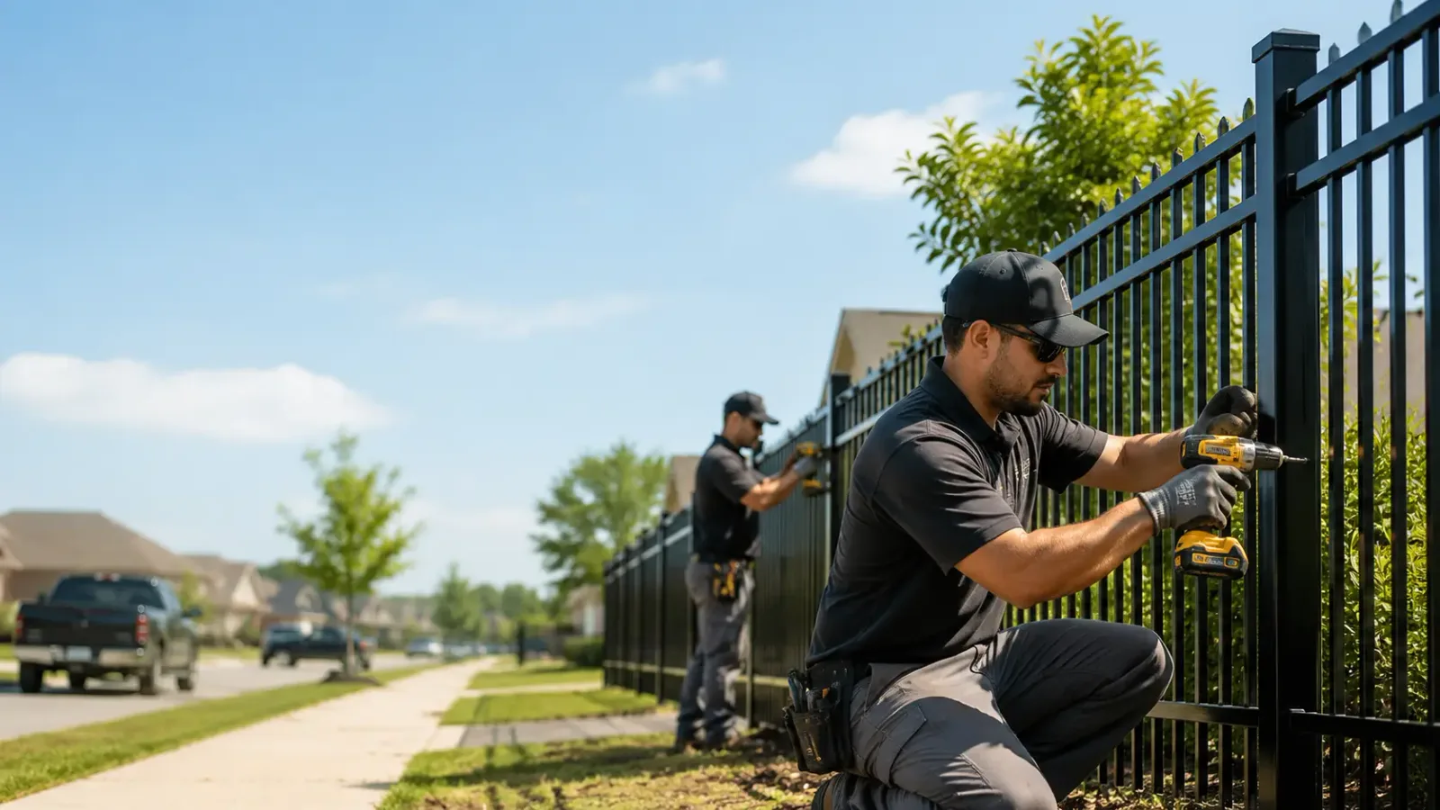 Metal Fence Installation in Dry Branch, GA